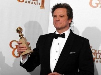 Colin Firth ganó el Globo como mejor actor en drama por "The King's Speech"